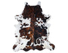 Exotic Tricolor Cowhide Rug , Size: Jumbo(XL), Code: AW129