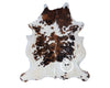 Exotic Tricolor Cowhide Rug , Size: Large(L), Code: AW136