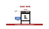 Black & White Cowhide Manhattan Stool | Cowhide Counter Stool | Luxury Cowhide Bar Stool | Rectangular Cushion | Height: Large