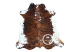 Tricolor Cowhide Rug , Size: Small(S), Code: AW56