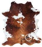 Tricolor Cowhide Rug , Size: Large(L), Code: AW81