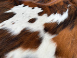 Tricolor Cowhide Rug , Size: Small(S), Code: AW54