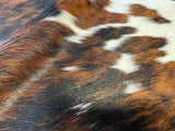Tricolor Cowhide Rug , Size: Small(S), Code: AW98