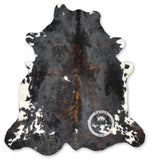 Tricolor Cowhide Rug , Size: Large (L), Code: FW34